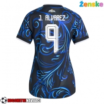 Ženske Nogometnih dresov Argentina Julian Alvarez #9 Gostujoči SP 2026 Kratki rokavi